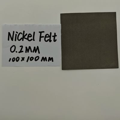 0.2mm filc niklowy przyjazny dla środowiska Metal porowy filc niklowy z sinterem