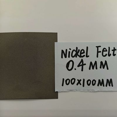 0.4 mm Filtr z włókien niklowych grubości AEM Hydrolized Pure Nickel Sintered Filter